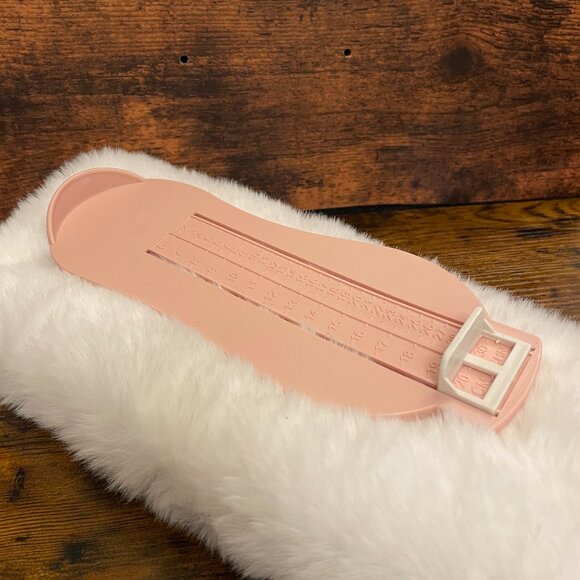 Baby Toddler Foot Measure for Shoe Sizing Pink (SKU: 10IN) - Picture 2 of 7